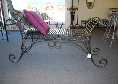 double bench seat
